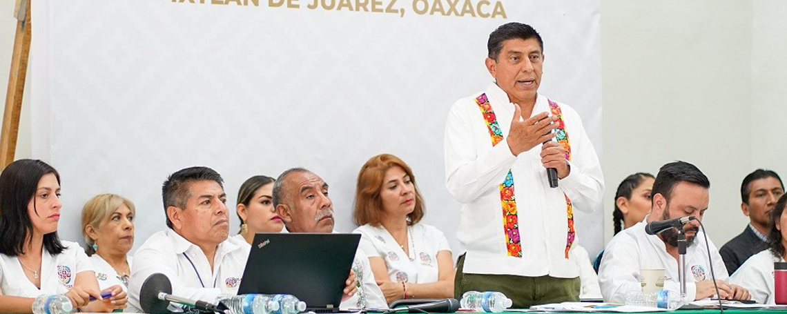 Oaxaca dejará el último lugar nacional del desarrollo, asegura el Gobernador Salomón Jara Cruz