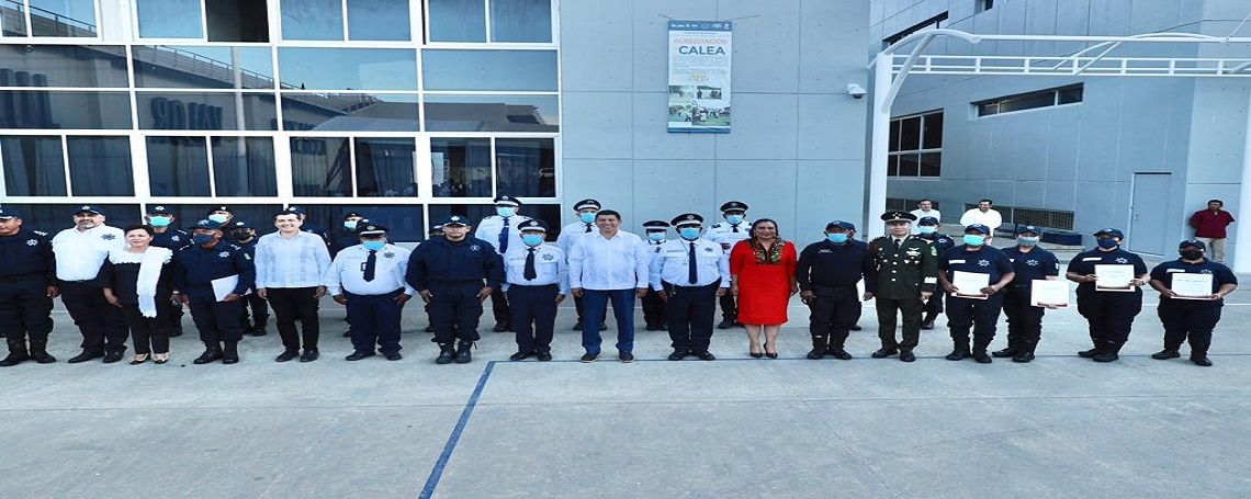 Reafirma Salomón Jara compromiso para dignificar la función policial