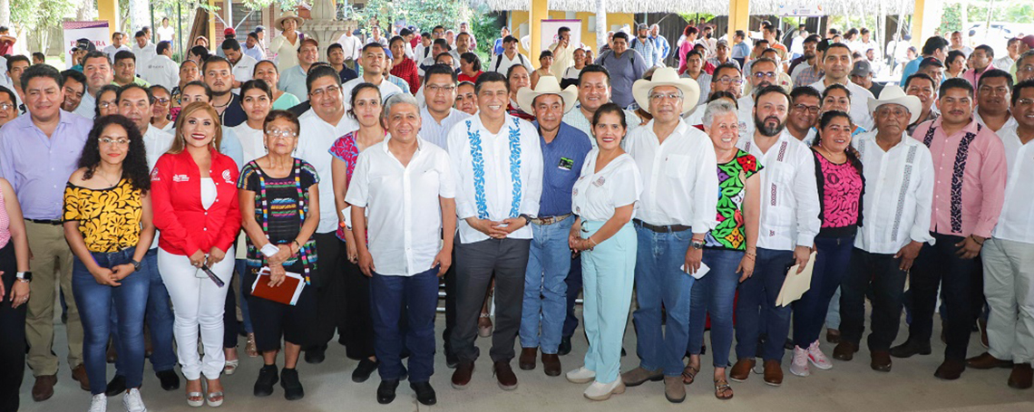 Trabajaremos por el bienestar de la Cuenca del Papaloapan: Gobernador Salomón Jara