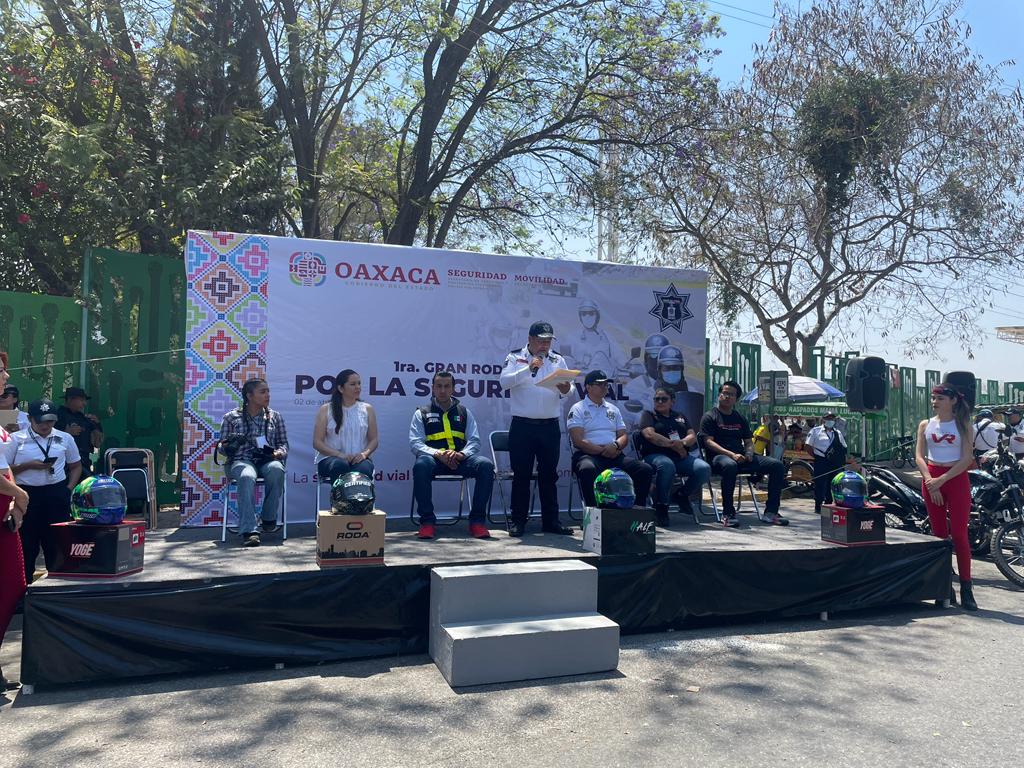  Promueven uso obligatorio del casco en la Gran Rodada por la Seguridad Vial