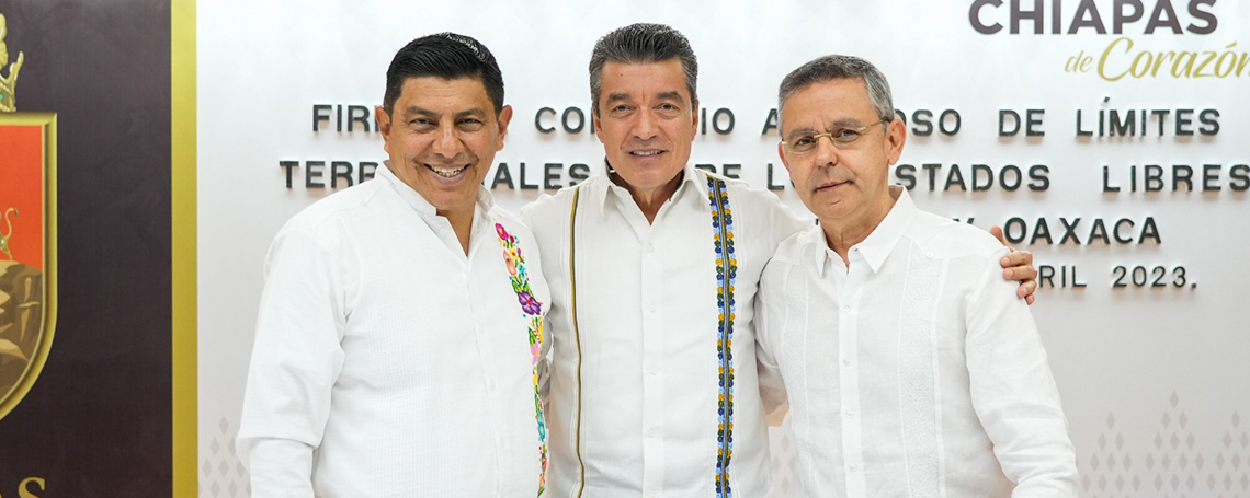 Inician nuevo capítulo de paz y bienestar entre Oaxaca y Chiapas: Gobernador Salomón Jara