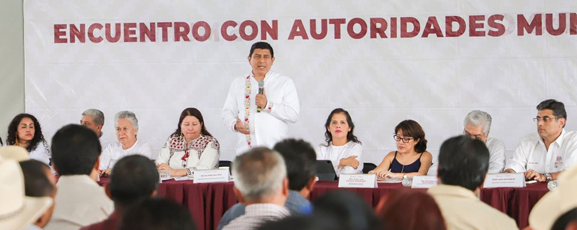 Priorizaremos obras encaminadas al desarrollo y bienestar de Oaxaca: Salomón Jara Cruz