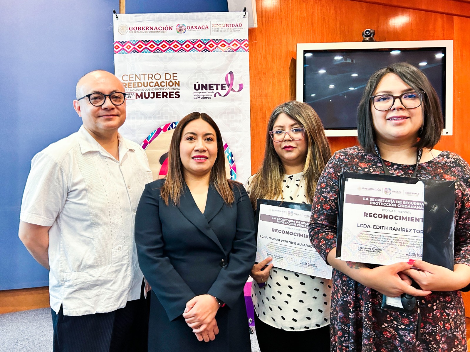 Capacitan a 40 municipios con Alerta de Violencia de Género en Oaxaca sobre operatividad del Banavim