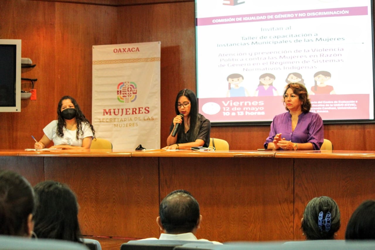  Capacitan a titulares de Instancias Municipales de las Mujeres sobre prevención de violencia política