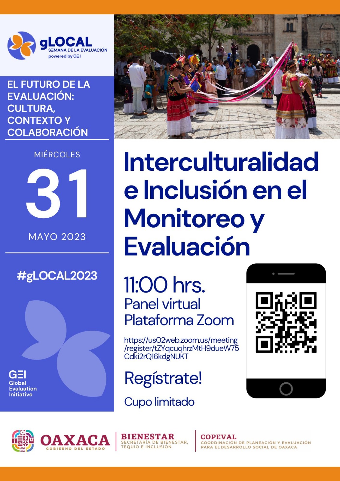 Invita Copeval a participar en la Semana Internacional de la Evaluación gLOCAL 2023