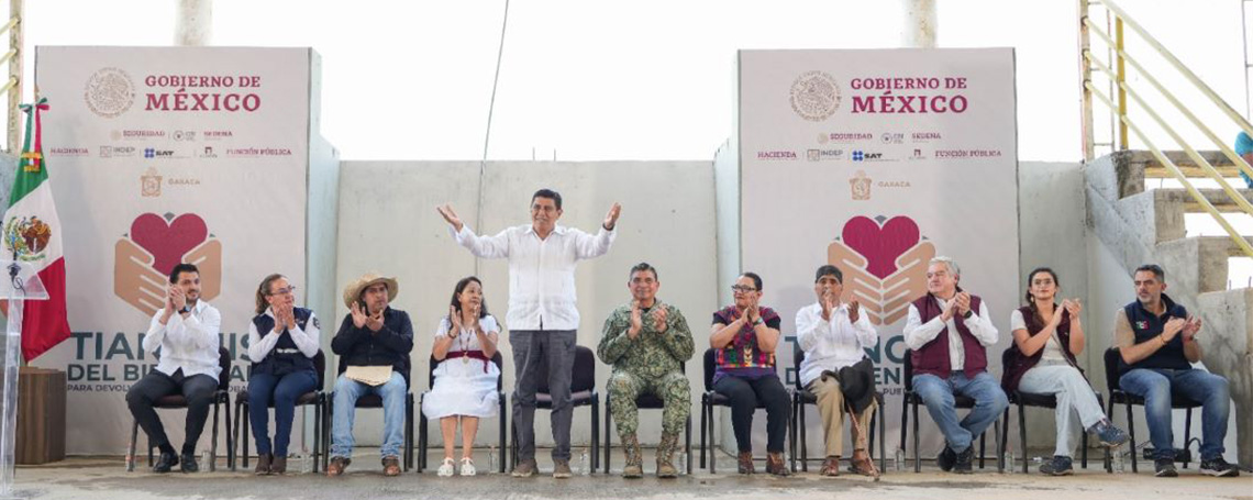 Llega Tianguis Bienestar a San Melchor Betaza