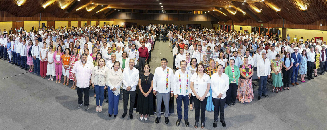 Presenta Salomón Jara el Plan Estatal de Desarrollo 2022-2028, resultado histórico de un ejercicio de consulta democrática