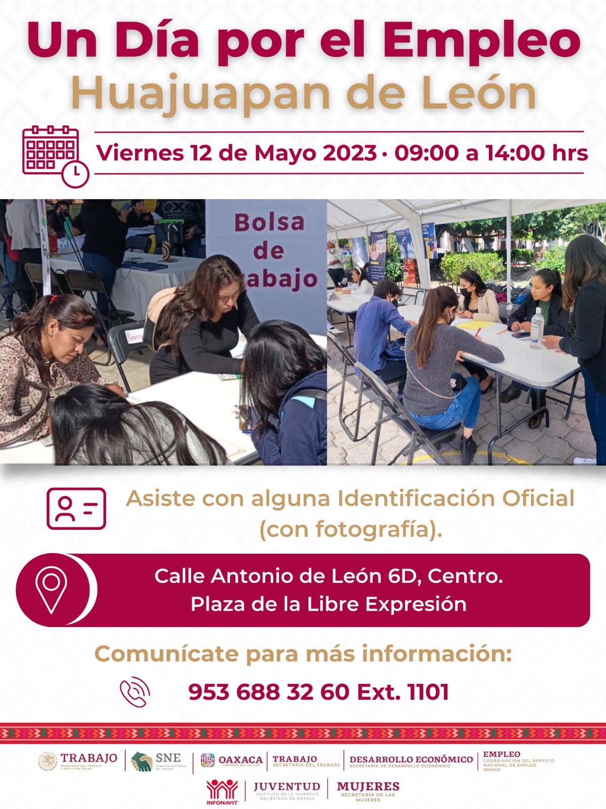 Realizará Setrao programa “Un Día por el Empleo” en Huajuapan de León