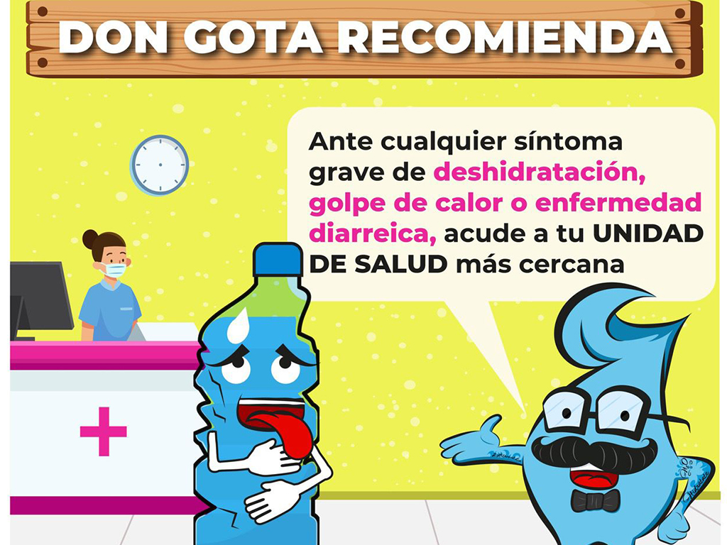Llama SSO a mantenerse alerta ante las altas temperaturas