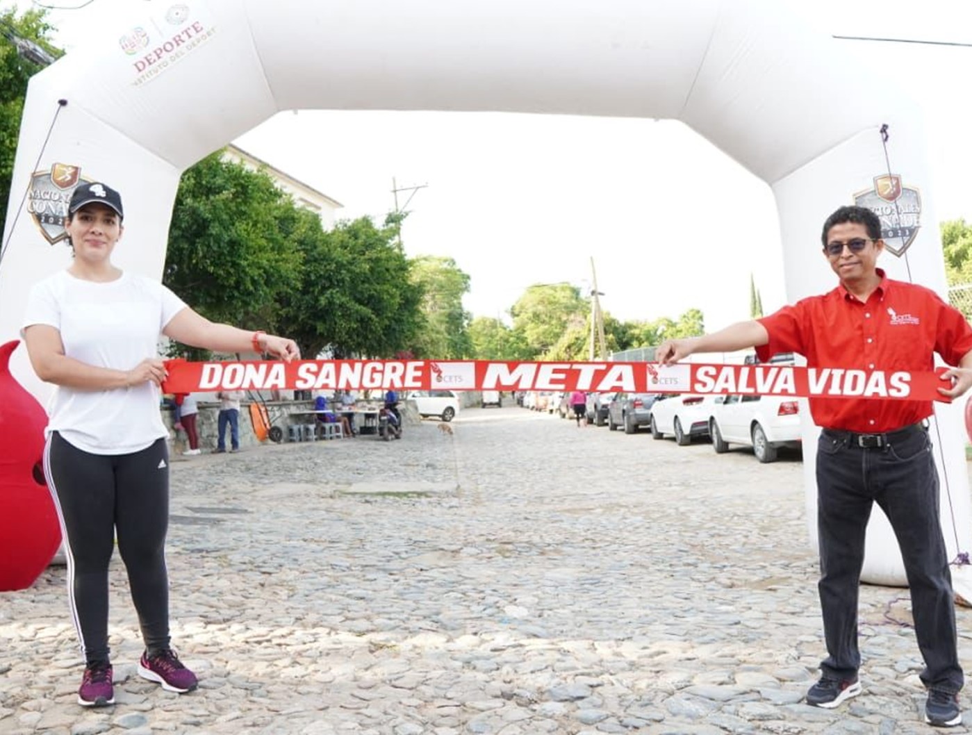 Realizan carrera atlética para concientizar sobre la donación altruista de sangre