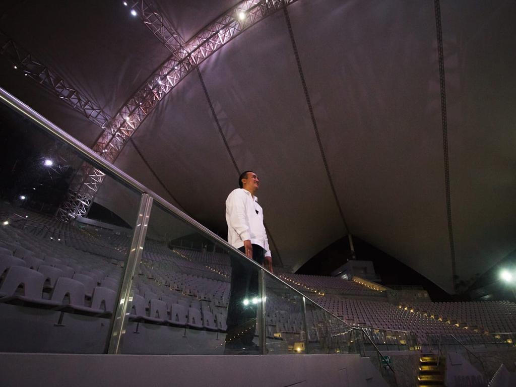 Concluyen obras de rehabilitación y mejoramiento del Auditorio Guelaguetza