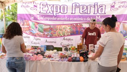 Este viernes, último día de la Expoferia en apoyo a mujeres sobrevivientes de la violencia de género