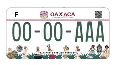 Presenta Semovi nuevas placas vehiculares que reflejan la diversidad étnica de Oaxaca