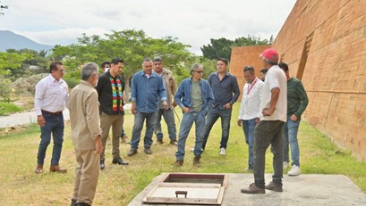 Supervisa Soapa instalación hidráulica y sanitaria en Auditorio Guelaguetza y CCCO
