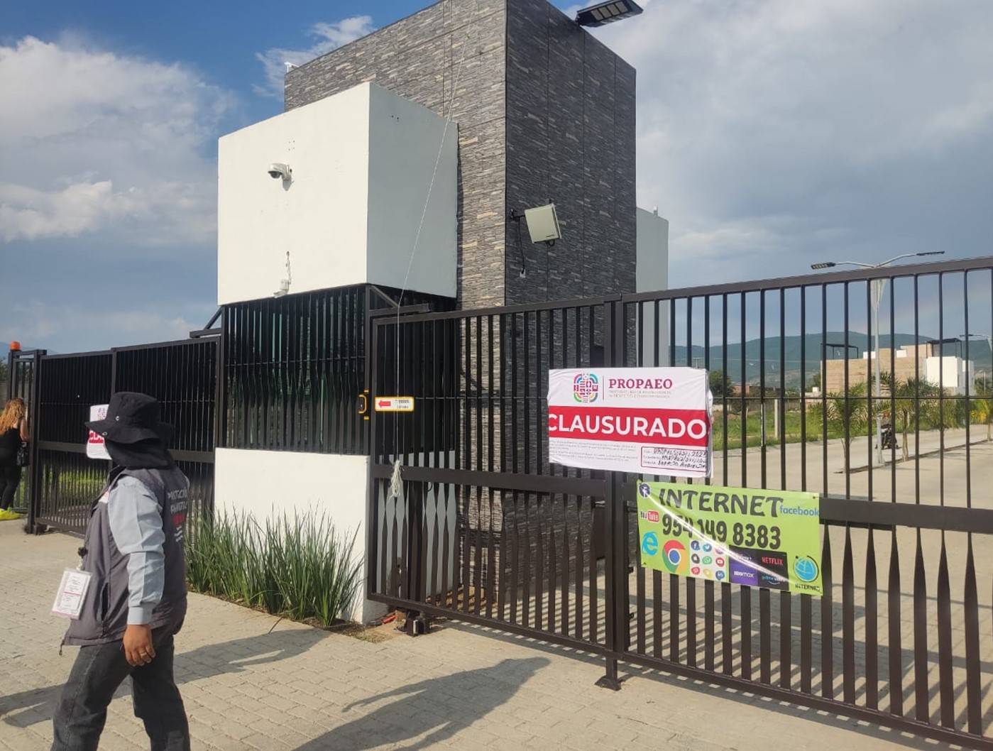  Clausuran fraccionamiento en Xoxocotlán por desacato a la autoridad ambiental