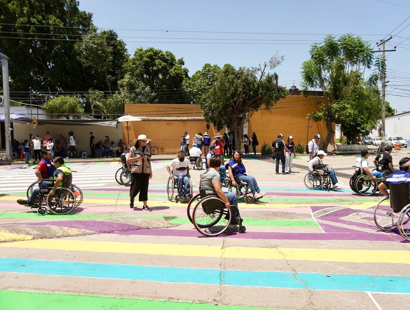  Implementa Secretaría de Movilidad ejercicio de Urbanismo Táctico