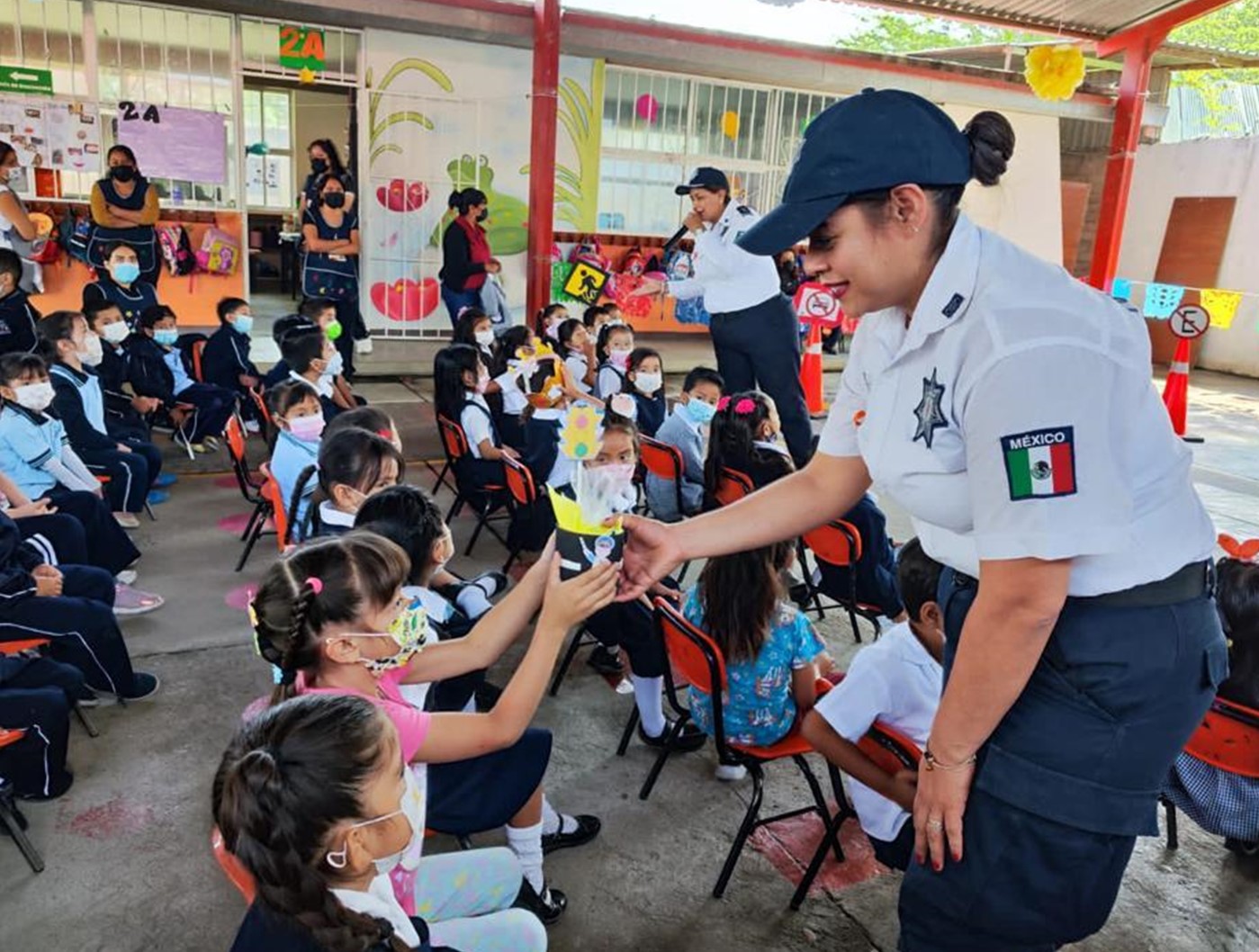  Niñez y juventud oaxaqueña se instruyen en educación vial