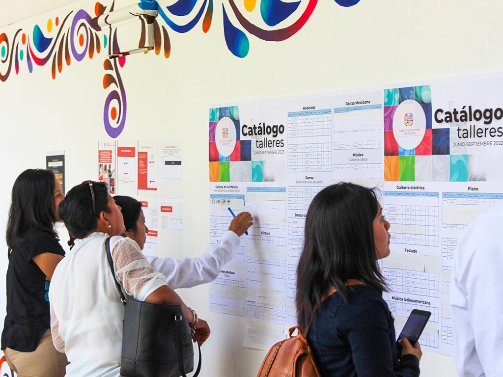 Concluye proceso de inscripción a talleres de la Casa de la Cultura Oaxaqueña