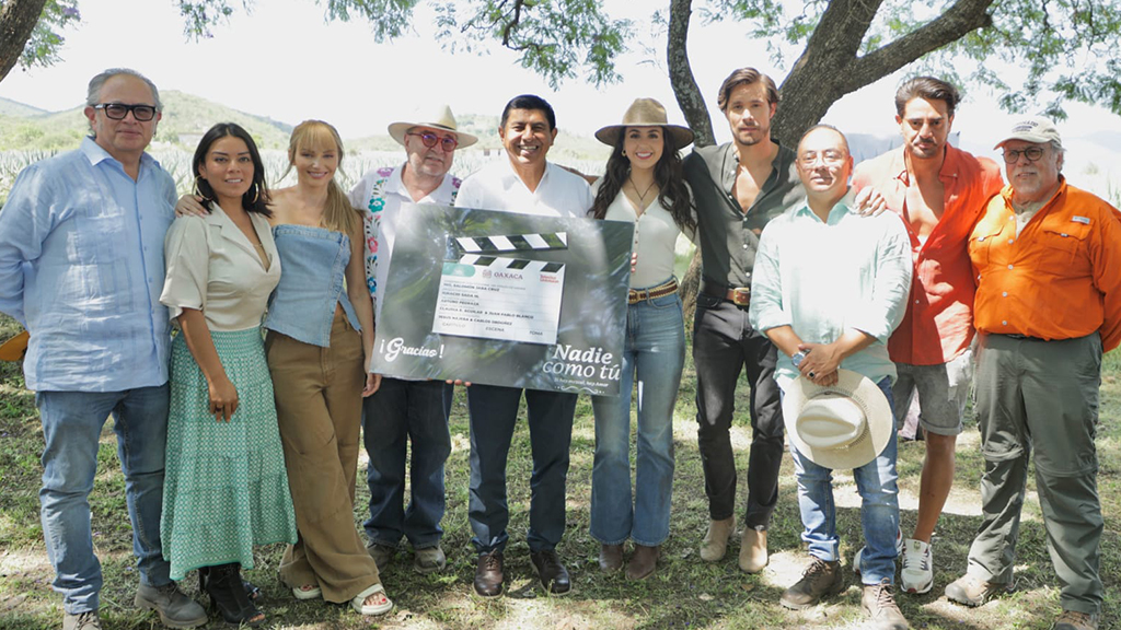 Inicia en Oaxaca grabaciones de telenovela que promoverá el mezcal