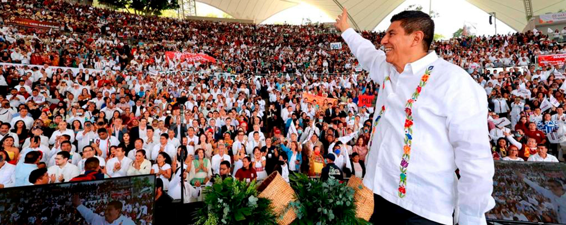 A seis meses de asumir el cargo, la Transformación está llegando a las comunidades: Gobernador Salomón Jara