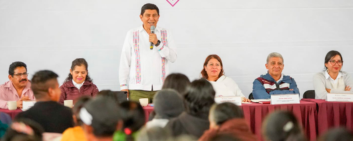 En Oaxaca las obras estarán enmarcadas en el PED, ninguna se realizará por capricho: Salomón Jara