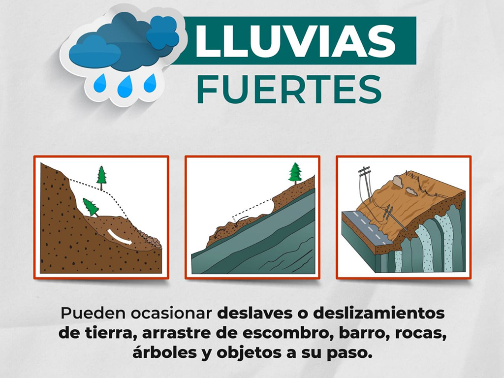 Se pronostican lluvias fuertes para Oaxaca la tarde de este miércoles