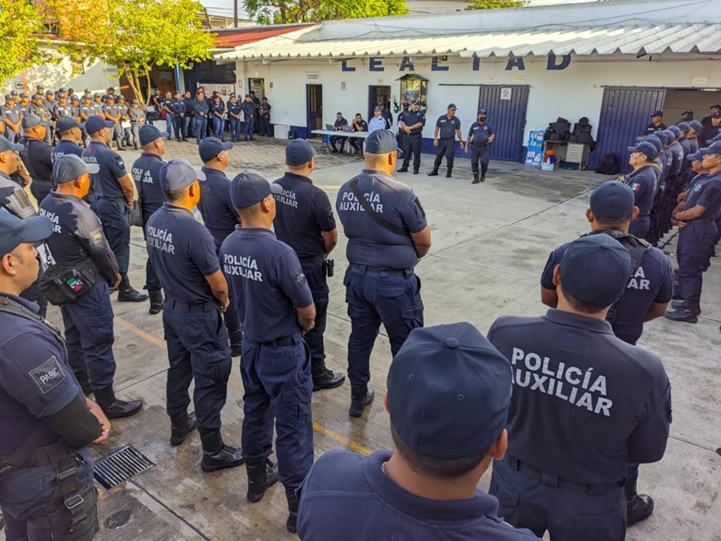 Se suman 100 elementos de la PABIC a la Policía Estatal para reforzar la seguridad en el estado