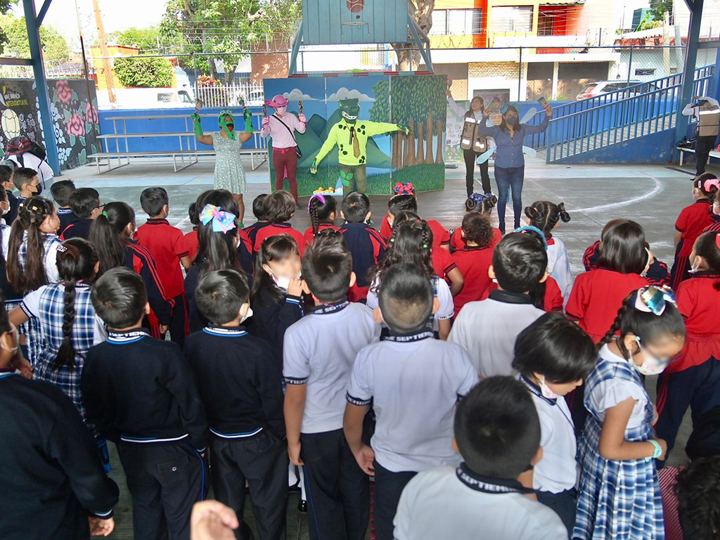 Sensibiliza Soapa a infancias sobre el rescate de los ríos Atoyac y Salado