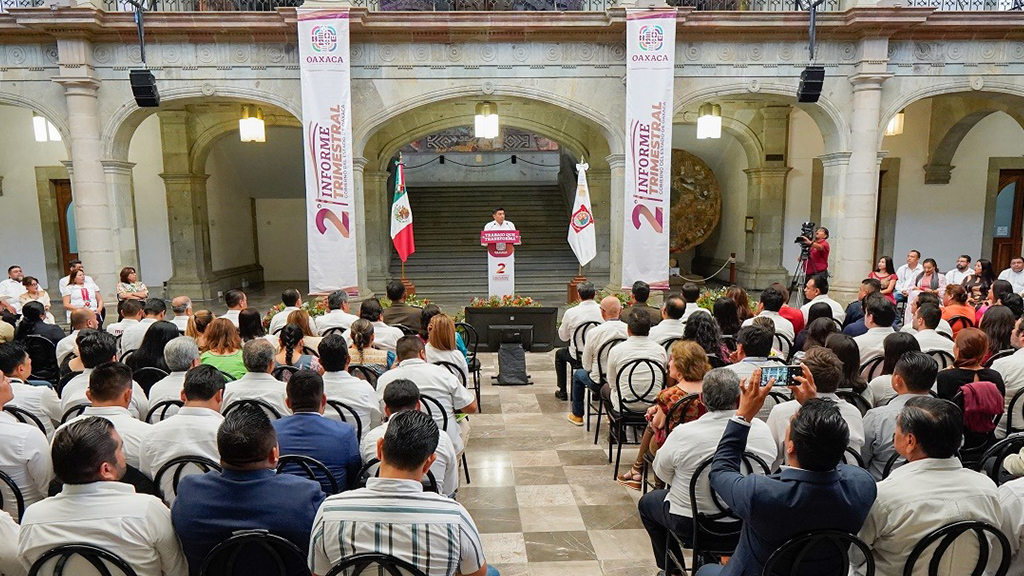 Trabajo que transforma Oaxaca, un compromiso cumplido: Salomón Jara