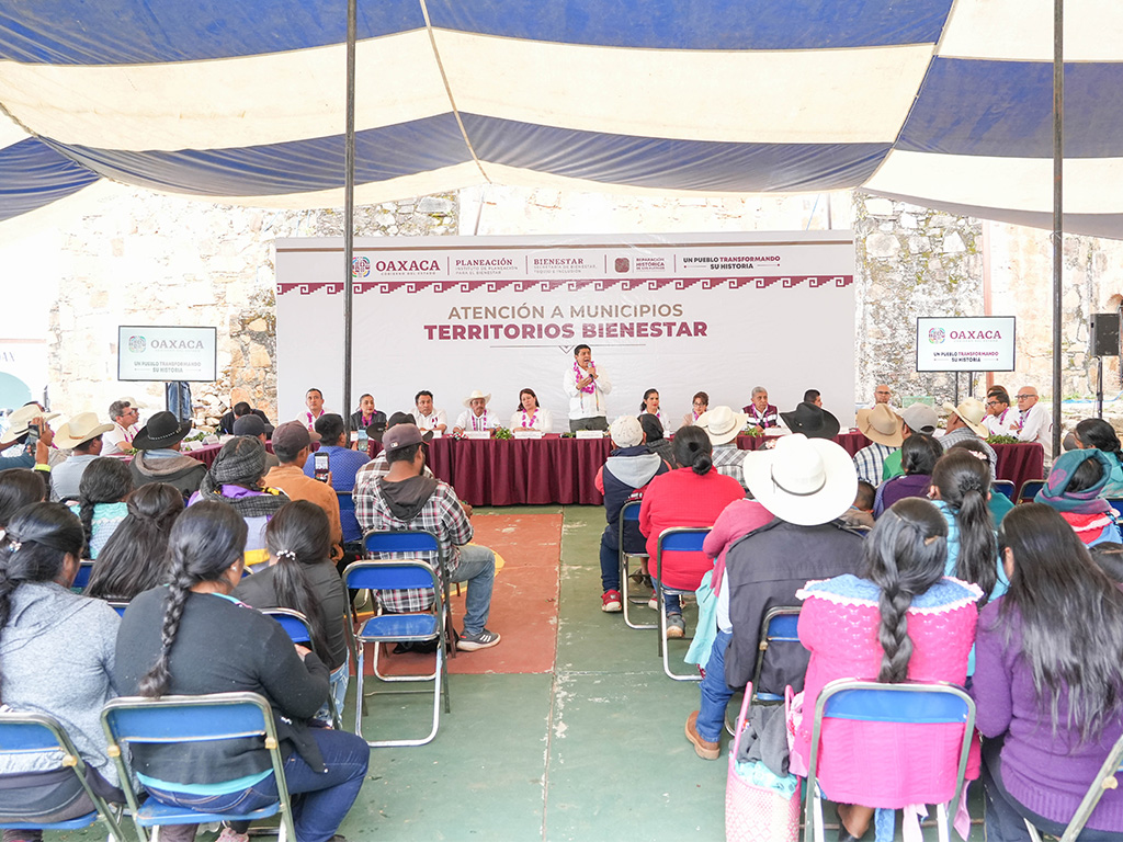 Afirma Salomón Jara que en su gobierno la atención a pueblos y comunidades es primordial