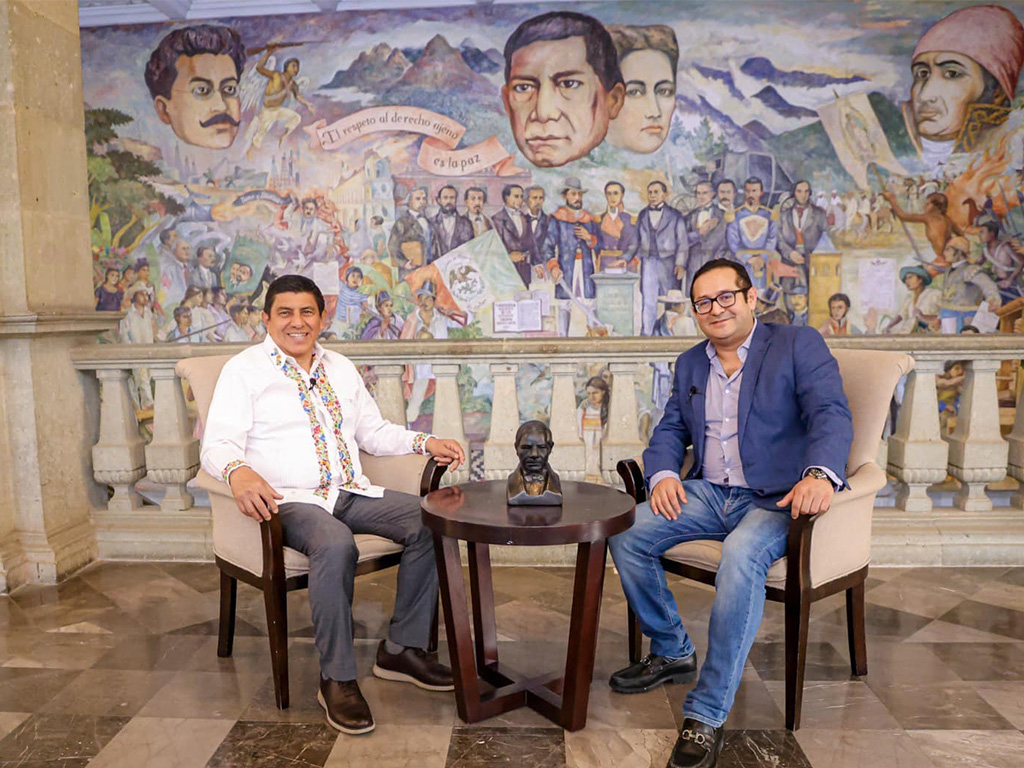 Oaxaca transita hacia la paz y concreta proyectos estratégicos: Gobernador Salomón Jara