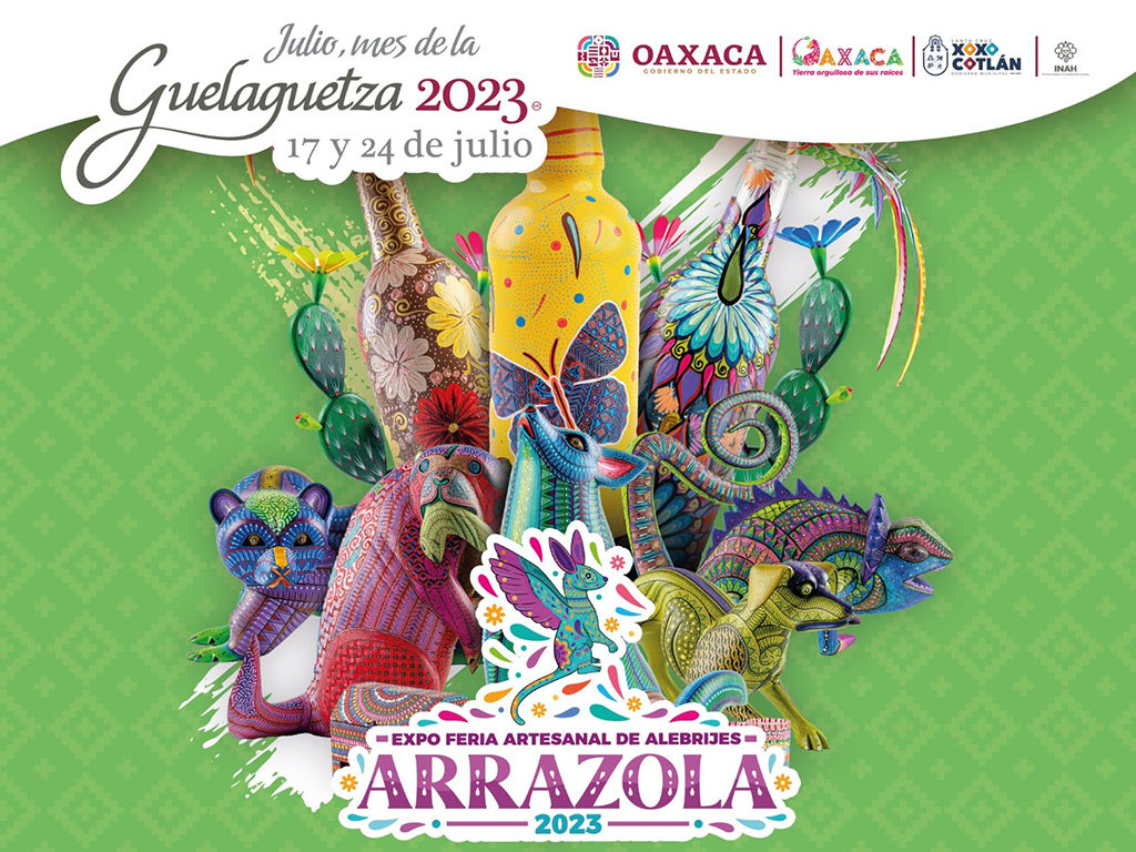 Siguen las actividades de Julio, mes de la Guelaguetza con una gran oferta de expoferias