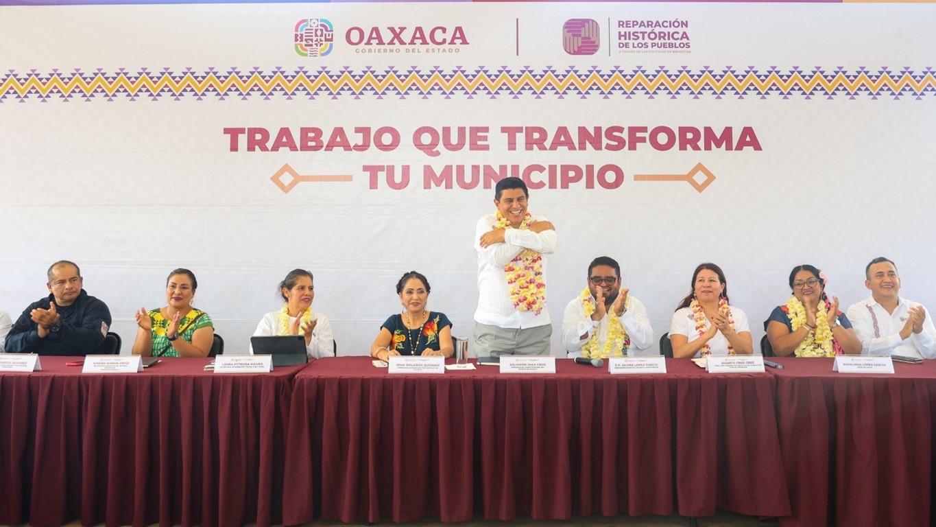 Convoca Salomón Jara a la unidad de los pueblos para lograr la transformación con el Proyecto Interoceánico