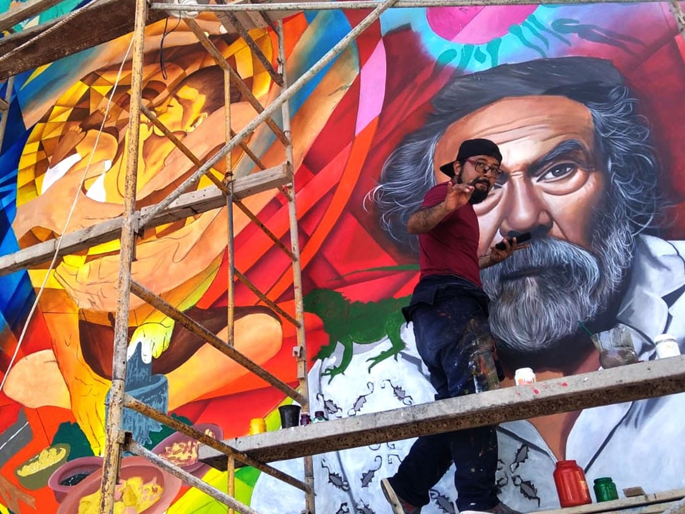 La pintura me abrió las puertas del mundo: Oznar Galo