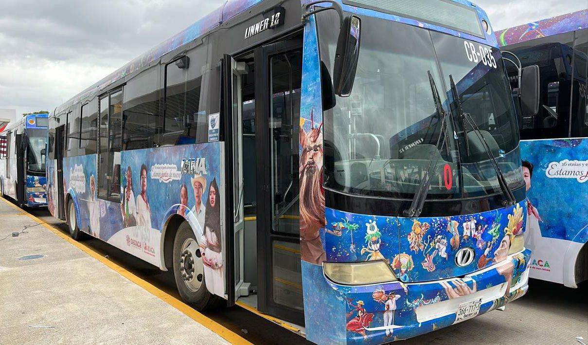 Habrá transporte gratuito durante la Guelaguetza en Oaxaca