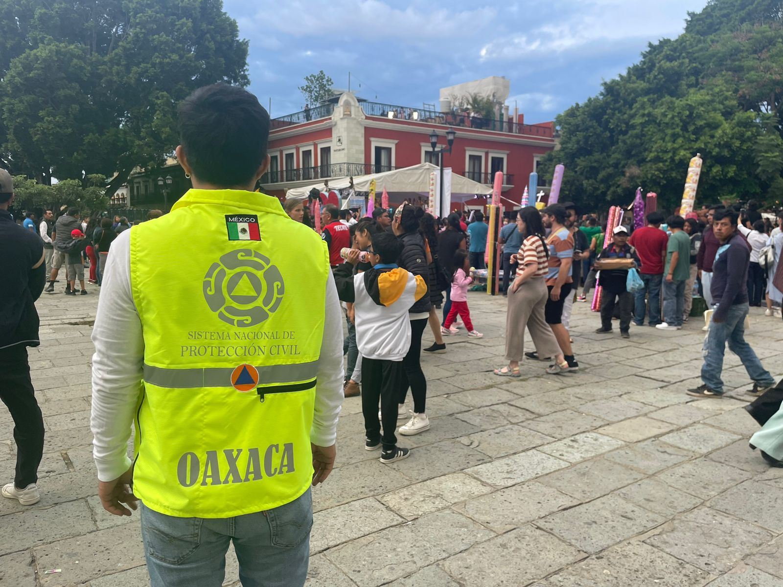 Equipo de Respuesta Inmediata de Protección Civil, presente en fiestas de Julio, mes de la Guelaguetza 2023