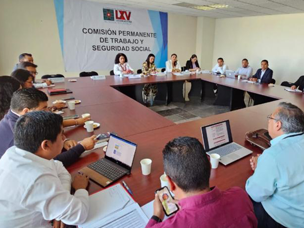 Presenta Secretaría del Trabajo avances ante Comisión del Congreso de Oaxaca