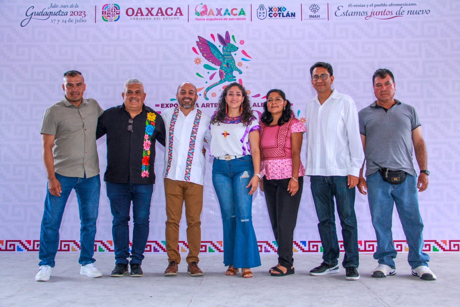Música, danza y colorido se viven en la Expo Feria Artesanal de Alebrijes de San Antonio Arrazola 2023