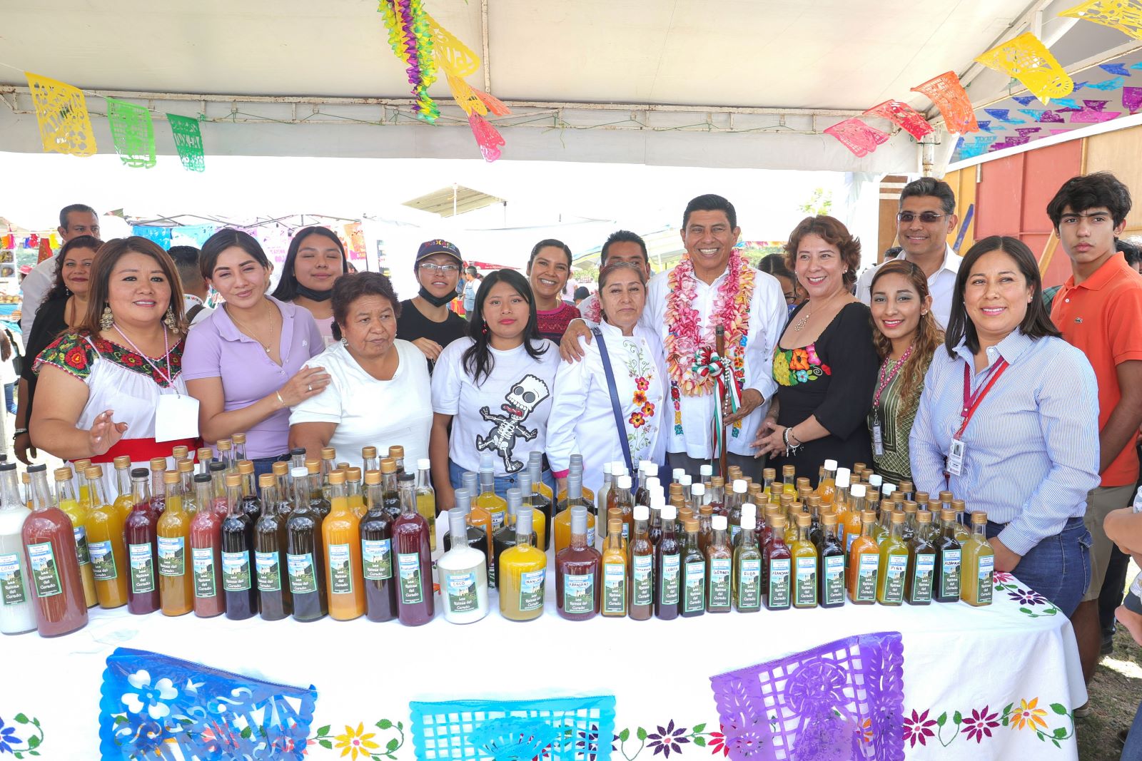 Inicia la Expo Feria del Queso y del Quesillo 2023 en Reyes Etla