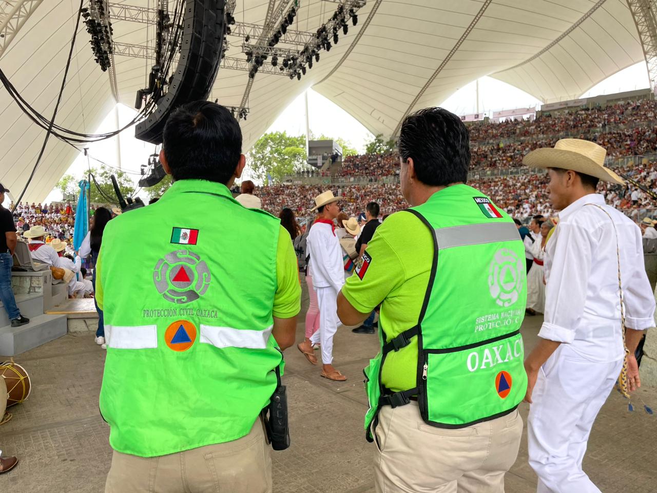 Protección Civil activa protocolo de seguridad en primer Lunes del Cerro