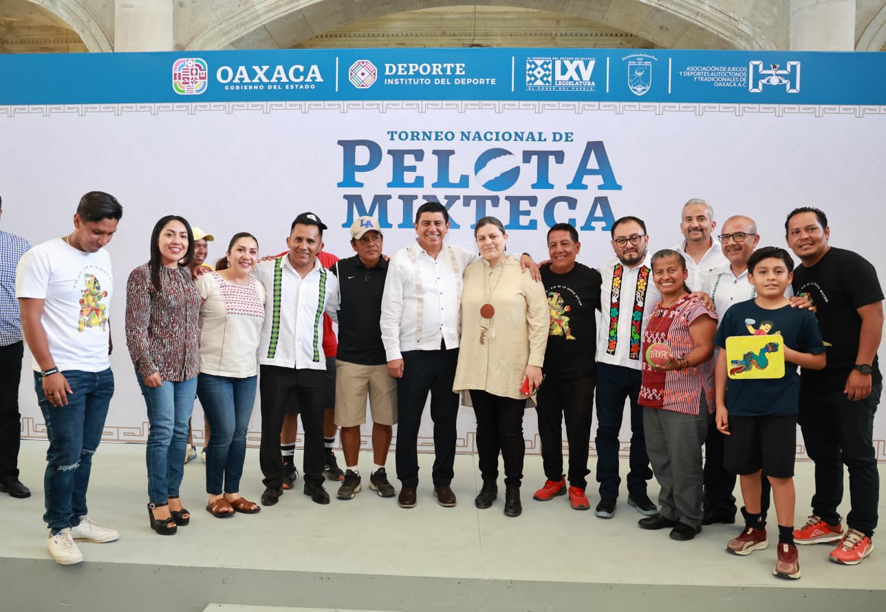 Celebra Gobierno de Oaxaca decreto que establece el 19 de julio como Día Estatal de la Pelota Mixteca
