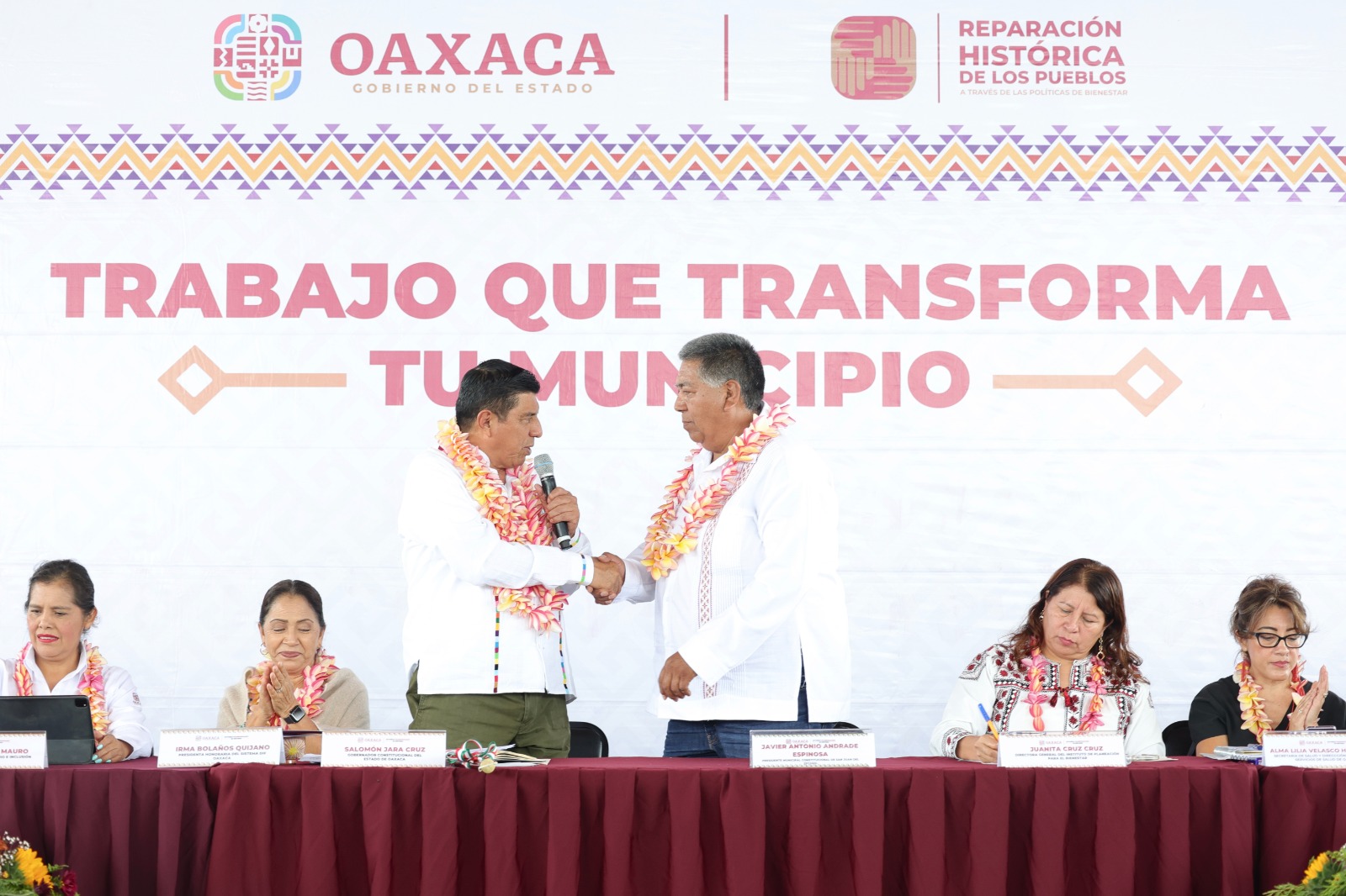 Fortalece Gobierno de Salomón Jara el campo y la seguridad de San Juan del Estado