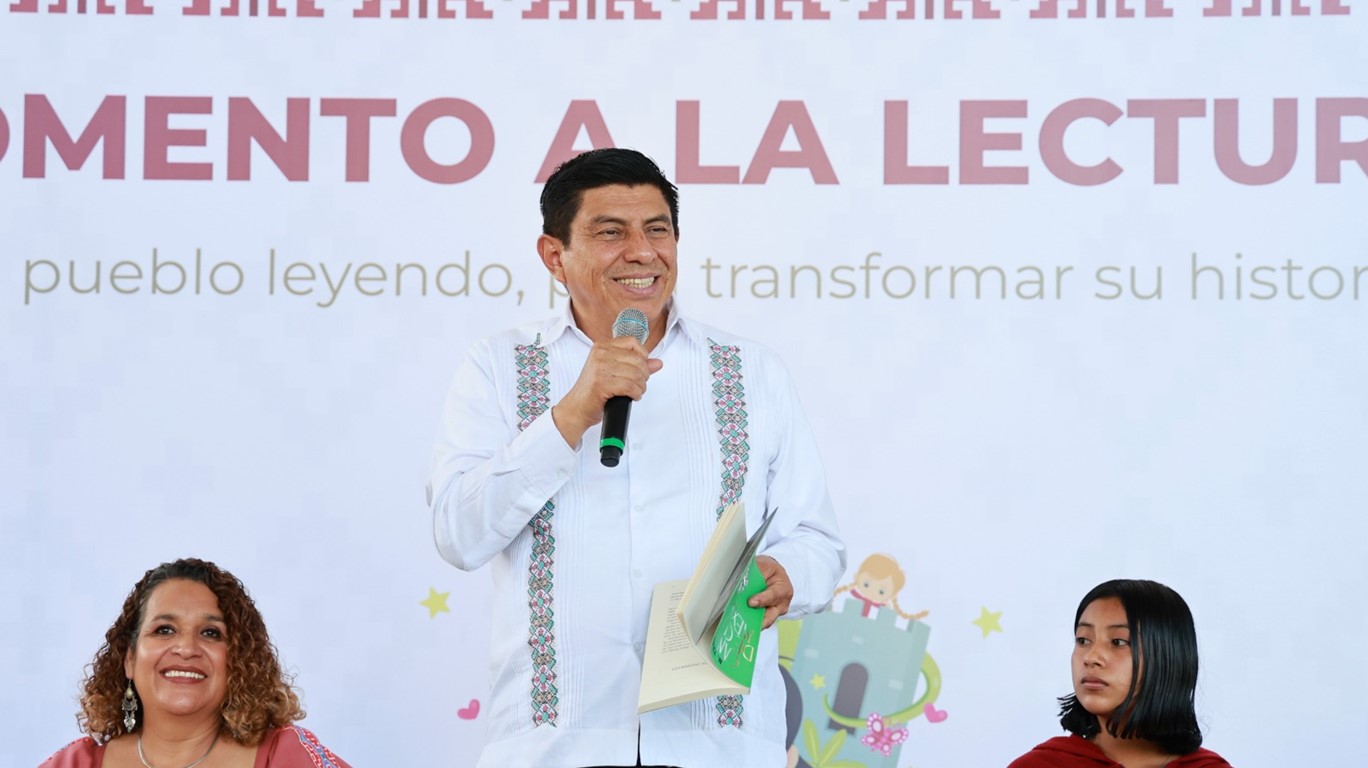 Con círculos de lectura, fomenta Gobierno de Oaxaca sano desarrollo de habilidades en la niñez