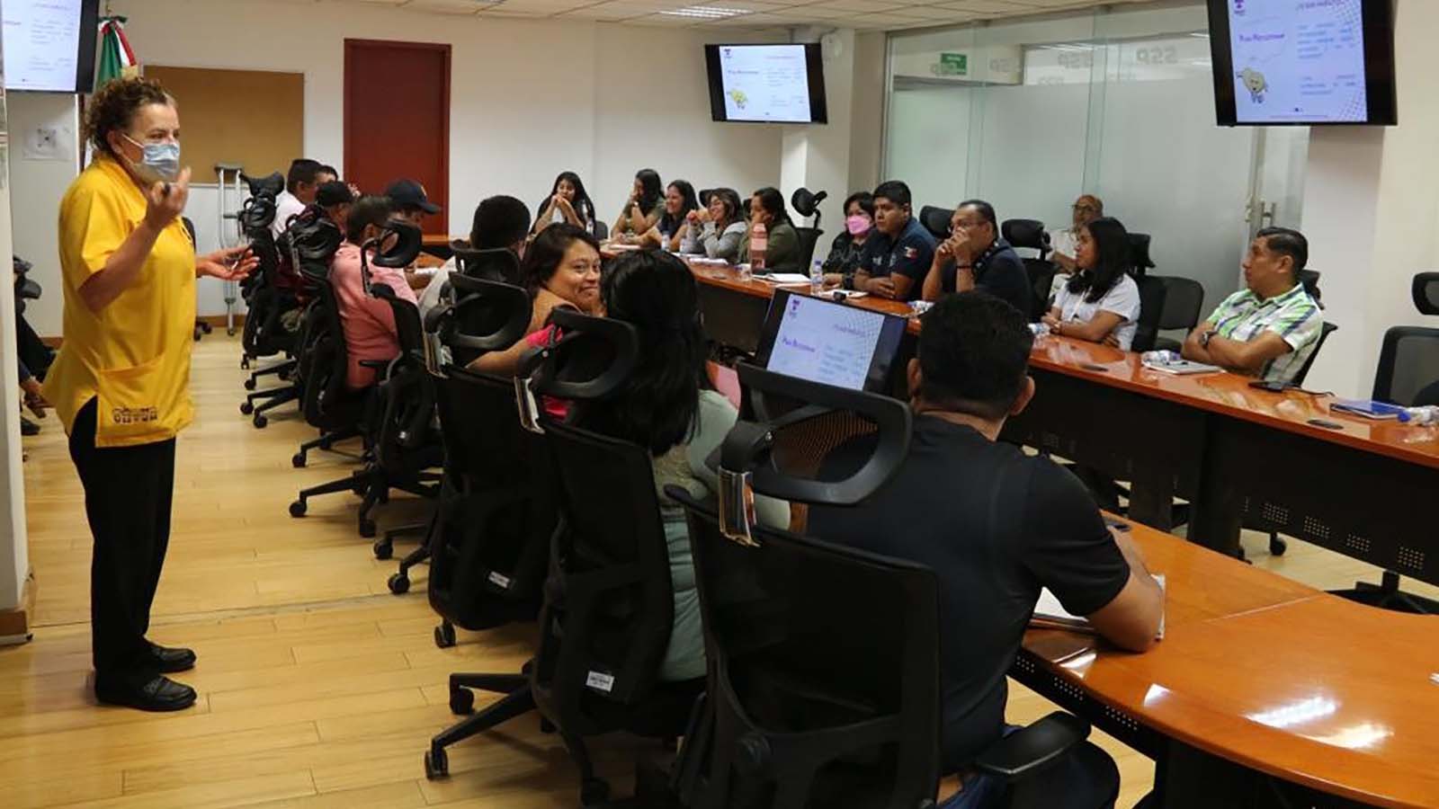 Promueve SSPC capacitaciones para un Oaxaca incluyente