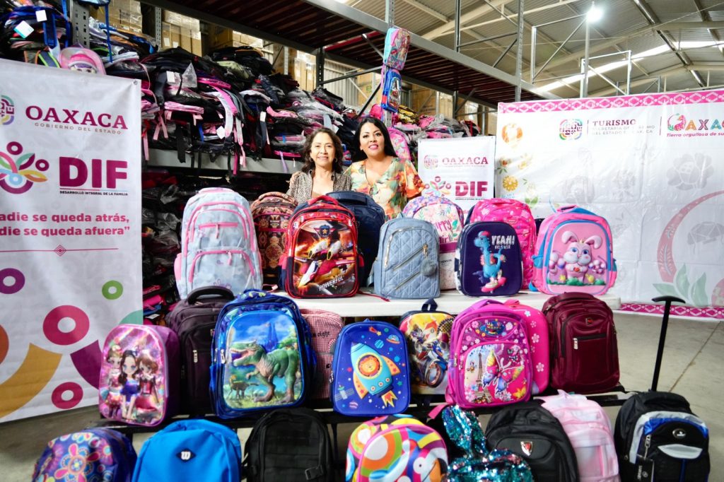 Colaboran Sectur y DIF Oaxaca para apoyar la educaci n de ni as y