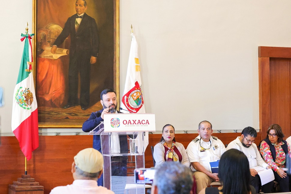 Avanza Oaxaca en materia de seguridad: SEGO
