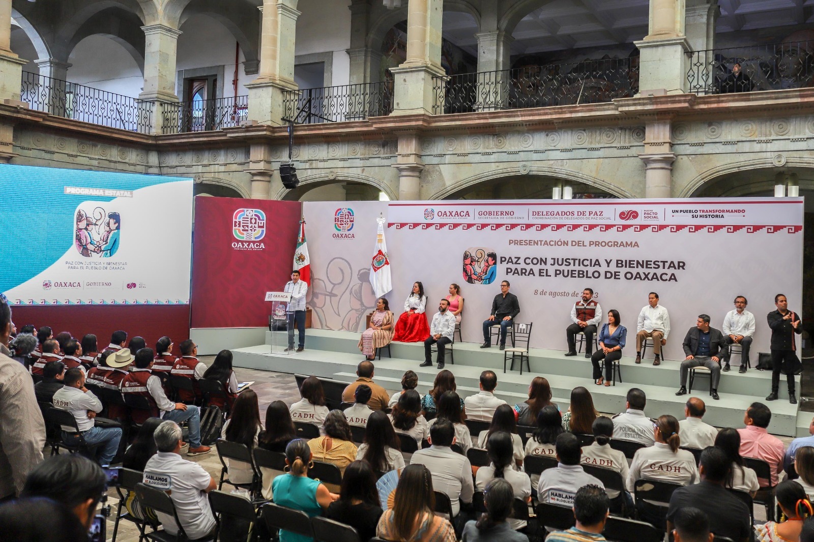 Diálogo, gobernabilidad y reconciliación, caminos para fortalecer la Paz con Justicia entre pueblos hermanos: Salomón Jara