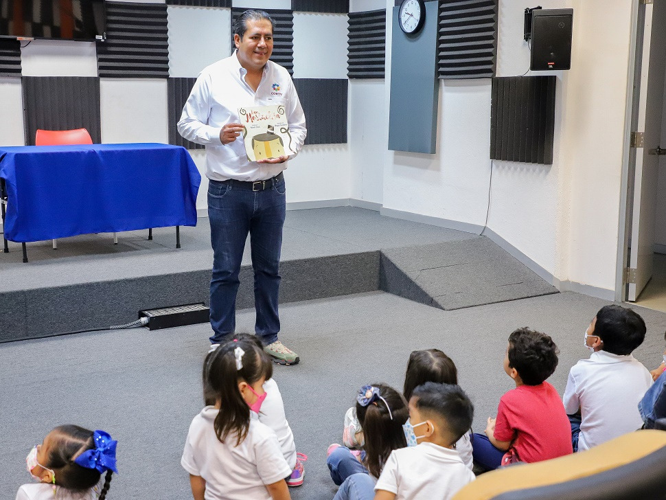 Implementa Cortv acciones para fomentar el hábito de la lectura en la niñez