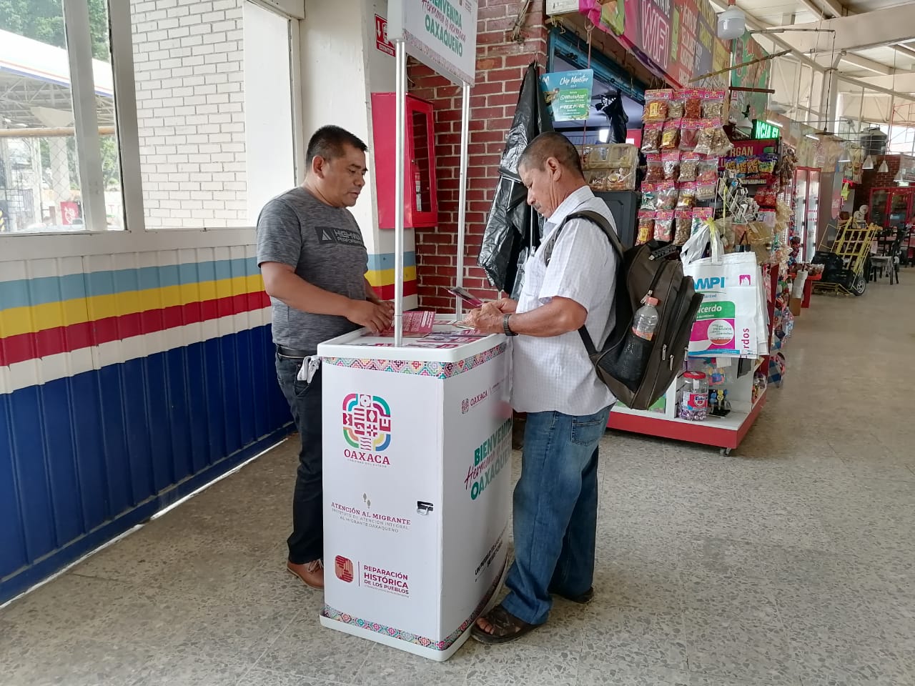 Culmina operativo Bienvenida hermana y hermano oaxaqueño
