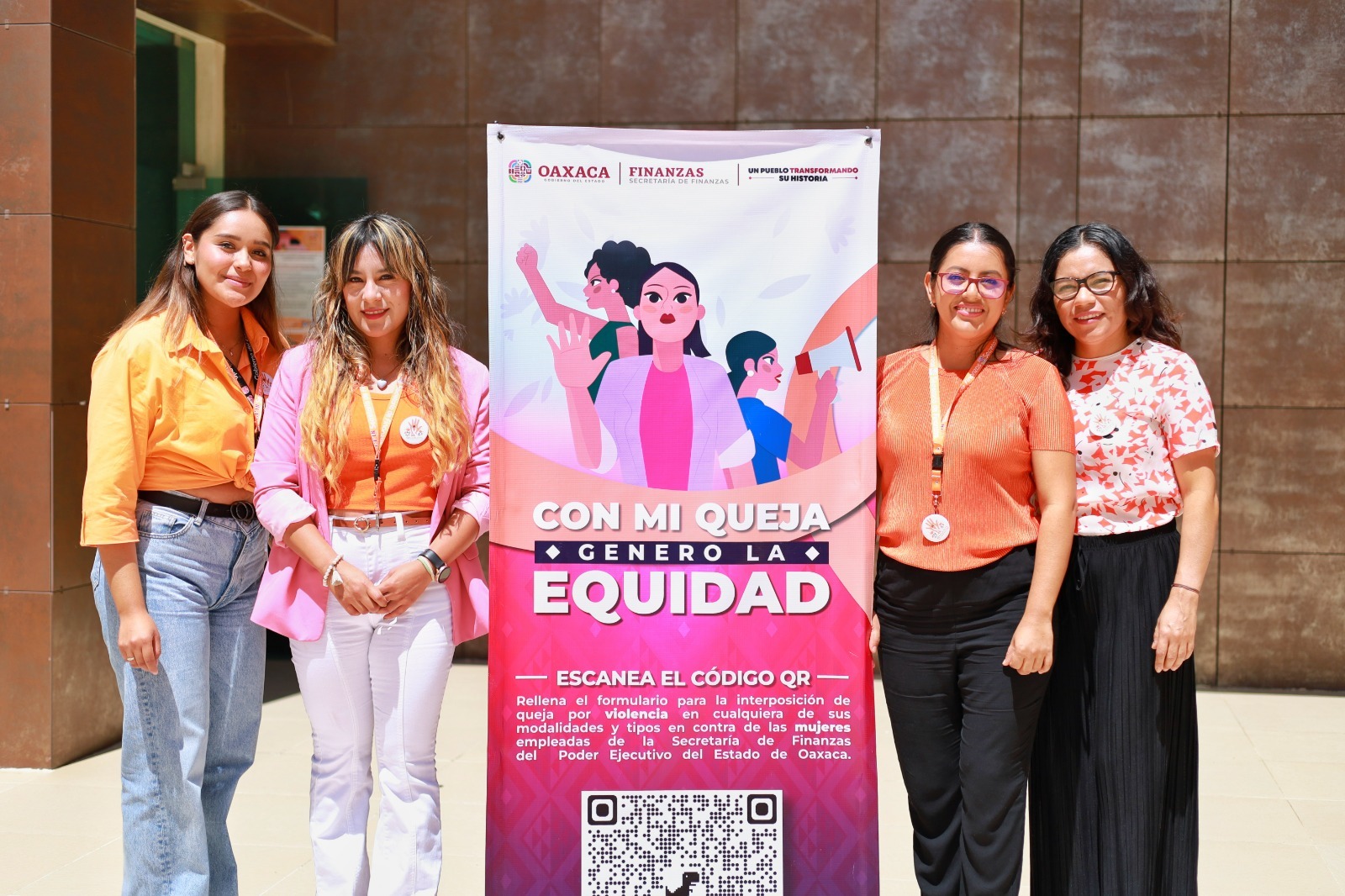Secretaría de Finanzas arranca la campaña Con mi queja genero la equidad
